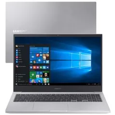 Notebook Samsung Book X20 Intel Core i5-10210U 10ª Geração 4GB 1TB 15.6'' Windows 10 Home NP550XCJ-KF0BR / Full HD em até 10x sem juros.