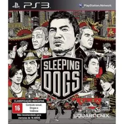 (Americanas)  Sleeping Dogs - PS3 R$ 30