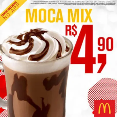 Moca Mix no McDonald's - R$4,90