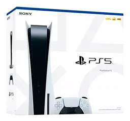 PlayStation 5 + 1 Controle 825GB Standard Branco e Preto Sony