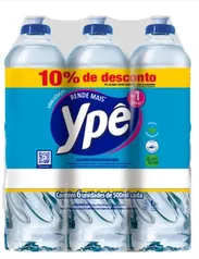 Pack com 6 Detergente Líquido YPÊ Clear 500ml