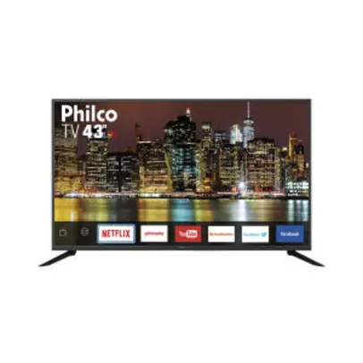 Smart TV LED 43" Philco PTV43G50SN Full HD R$ 1159