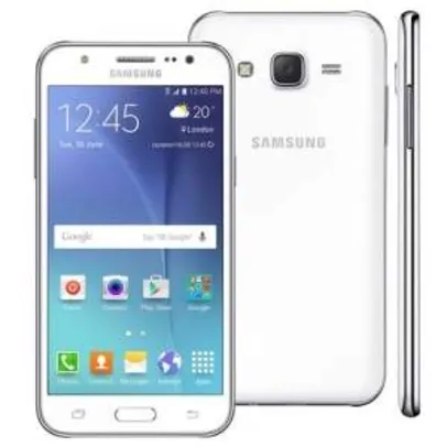 [Casas Bahia] Smartphone Samsung Galaxy J5 Duos Branco com Dual chip, Tela 5.0", 4G, Câmera 13MP, Android 5.1 e Processador Quad Core de 1.2 Ghz R$798,15 Utilize o Cupom:ABRACADABRA