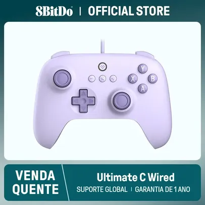 [TAXA INCLUSA]Controle 8BitDo - Ultimate C Wired Gaming Controller