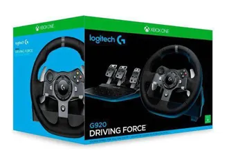 [MagaluPay R$1354] Volante Logitech G920 Driving Force Xbox One/PC | R$1619