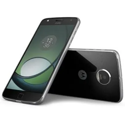 Smartphone Moto Z Play Sound, Dual Chip, Memória Interna de 32gb, Câmera de 16mp, Tela de 5.5", Preto. XT1635-02  - R$1499