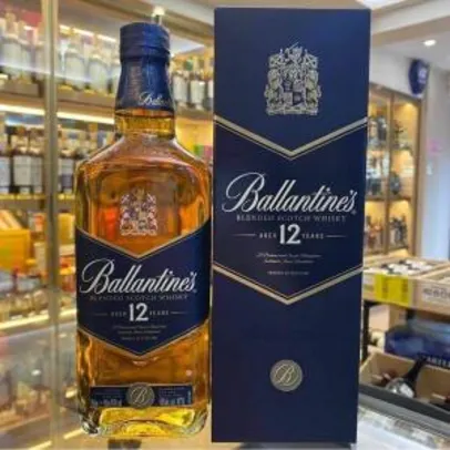 Whisky Escocês Ballantines 12 anos - 1L | R$ 72