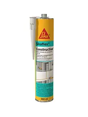 Sika – Adesivo elástico – Sikaflex Construction+ Branco – Janelas, portas, fachadas – Fácil de usar - 300ml