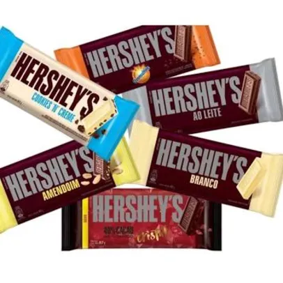 [APPL/ 3 Unid/ Ame R$ 2,40] Chocolate Hersheys 87g