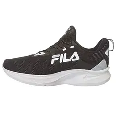 Tênis Fila Racer For All, Masculino, Preto/Branco/Prata