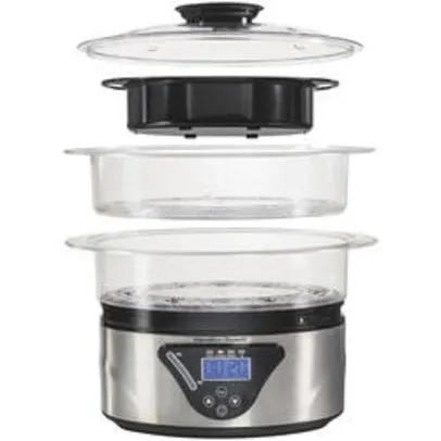 [APP] Panela de Vapor Elétrica Hamilton Beach 37530 Inox 800W 5,2L R$ 194