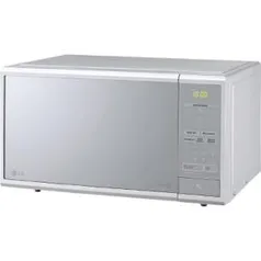 Forno Micro-ondas LG Easy Clean 30L Prata Frente Espelhado MS3059L - R$297