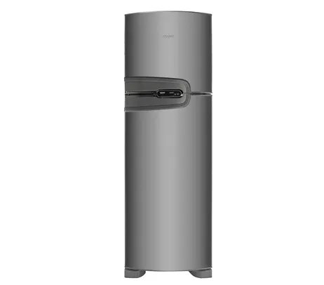 Geladeira/Refrigerador Consul Frost Free Duplex 386 litros Inox com Prateleira Dobrável - CRM43NK