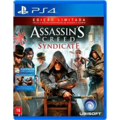 Jogo PS4 Assassin's Creed Sindycate - Edição Limitada - R$ 78