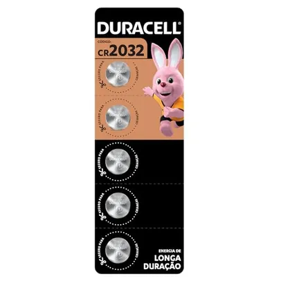 Duracell Bateria De Lítio 2032 Duracell Cartela Com 5 Un Copper And Black