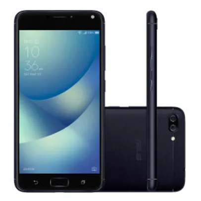 Asus Zenfone 4 Max 32GB 3GB RAM Black 4G Tela 5.5" 13MP Android 7 por R$ 1078