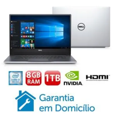 NOTEBOOK DELL INSPIRON I15-7572 I7 8ª geração