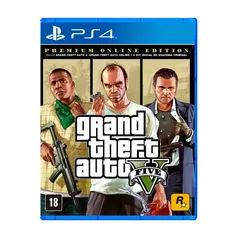 Jogo GTA V Premium Edition - PS4