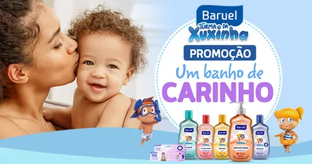 Prorrogado: Cashback Baruel Turma da Xuxinha baruel