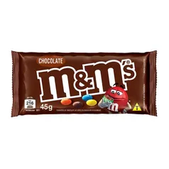 [Appl] 05 unidades M&M's Chocolate ao Leite 45g