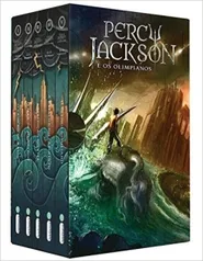 Box Percy Jackson e os Olimpianos por R$ 47