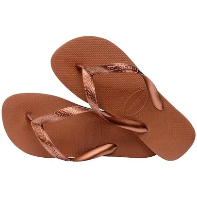 Havaianas Top Ferrugem/Cobre Metálico