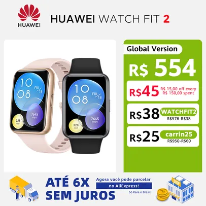 Smartwatch Huawei Watch Fit 2