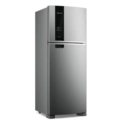 Product photo Geladeira Duplex Frost Free 461 Litros A+++ Cor Inox Com Tecnologia Turbo Control e Fresh Box - BRM56FK - 220V