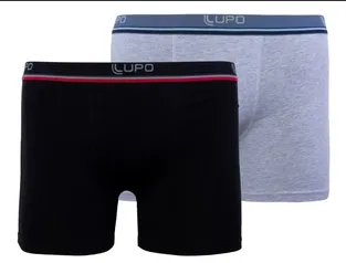 [App] Kit 2 Cuecas Boxer Lisa Lupo | R$ 25