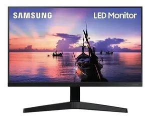 Monitor gamer Samsung LF27T350FHNXZA LCD 27 " azul-escuro e cinza 100V/240V