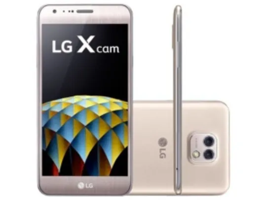 Saindo por R$ 697: Smartphone LG Xcam 16GB Dourado Dual Chip 4G - Câm. 13MP por R$ 697 | Pelando