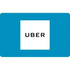 Gift Card Digital Uber R$ 50 Pré-Pago - (Cupom 10% e AME R$2,25 de volta)