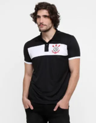 [Shop Timão] - Camisa Polo Corinthians Basic - R$45