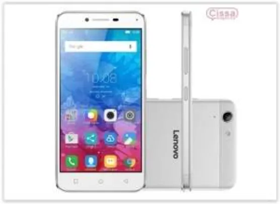 [Cissa Magazine] Smartphone Lenovo Vibe K5 A6020 4G 16GB Dual Desbloqueado Prata por R$ 971