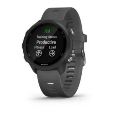 Relógio Esportivo Garmin Forerunner 245 Cinza Ardósia com GPS e Monitor Cardíaco | R$2.225