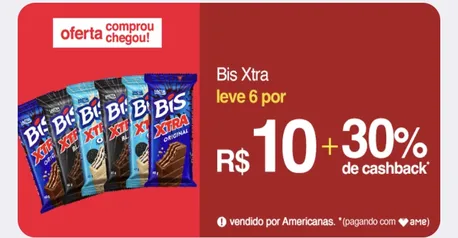 Chocolate Bis Xtra ao Leite - 45g