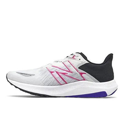 Tênis New Balance FuelCell Propel v3, Masculino, Branco/Preto, 41