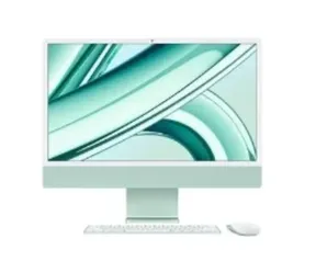 iMac Apple Tela Retina 24" 4.5K, Chip M3, CPU 8 Núcleos GPU 8  Núcleos, SSD 256GB, Verde - MQRA3BZ/A