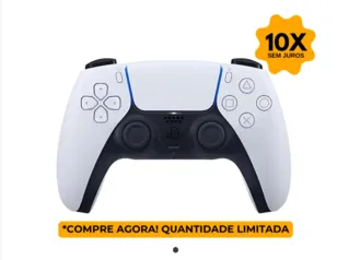 [100 pontos Vale Bonus] Controle sem fio Dualsense Sony para PS5 e PC