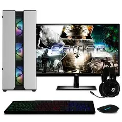 Pc Gamer Intel Core I5 8gb Hd 1tb Geforce Gtx 1050 Ddr5 Com Monitor 21,5 Full Hd Easypc - R$3115