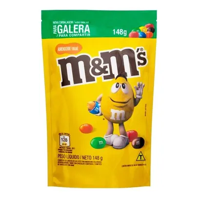 [Leve 10 e pague 5] Chocolate M&M's Amendoim 148g