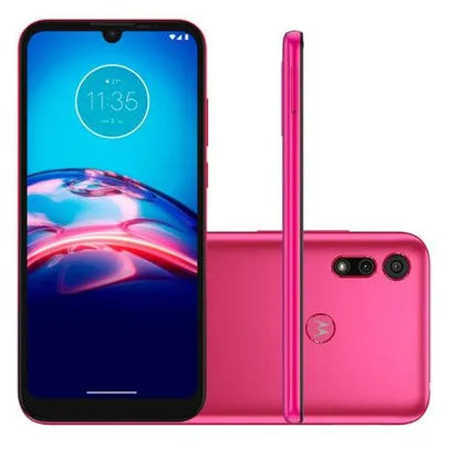 Smartphone Motorola Moto E6i 4G, 32GB, RAM 2GB, Octa-Core, Câmera 13MP, 3000mAh, Pink  - PANC0001BR