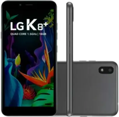 Smartphone LG K8 Plus Platinum 16GB 2GB de RAM Tela 5" Dual Chip Câmera Traseira de 8MP R$589