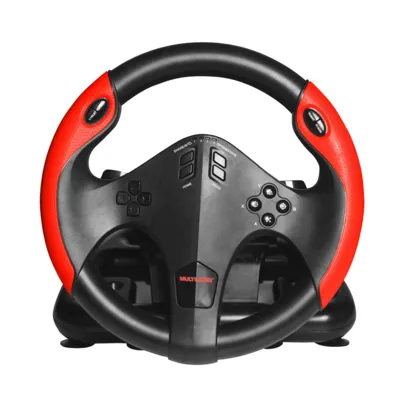 Volante Gamer Multilaser JS087 Com Marcha e Pedal PS4, PS3, Xbox, PC