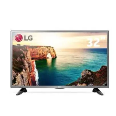 Smart TV LED 32" HD LG 32LJ600B com Wi-Fi, WebOS 3.5, Time Machine Ready por R$ 967