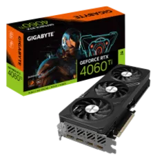 Placa de Vídeo Gigabyte NVIDIA GeForce RTX 4060 Ti Gaming OC, 8GB, GDDR6, DLSS, Ray Tracing, GV-N406TGAMING OC-8GD