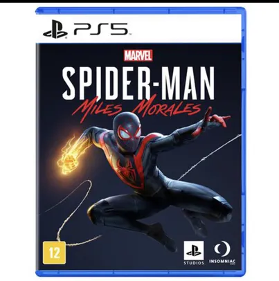 [APP/BOLETO] Spider Man Miles Morales - PS5 | R$ 144