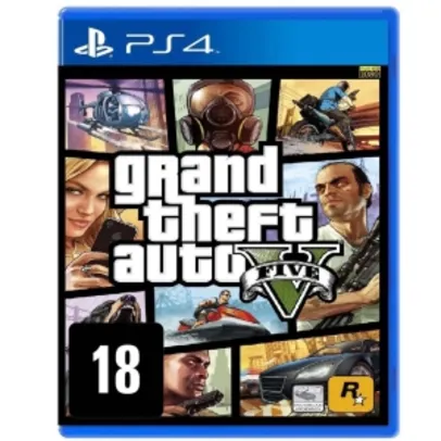 Jogo Grand Theft Auto V - PS4