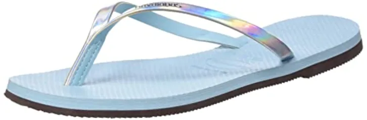 Havaianas, Rasteira You Metalic, Feminino, Azul Water, 35/36