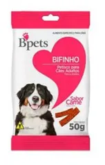 [APP] Bifinho para cachorro adulto carne 50g -Bpets | R$0,68